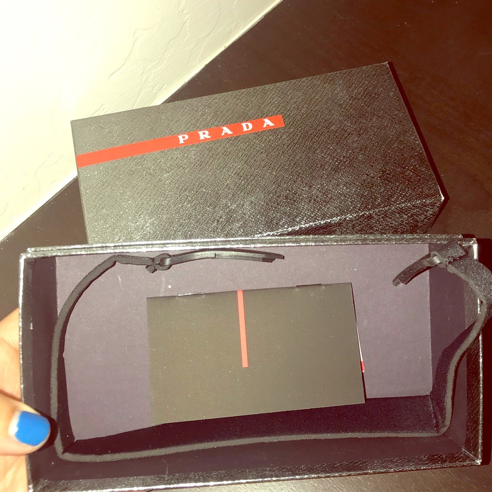 Authentic prada sun glass box